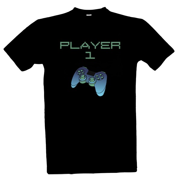Tričko s potiskem Player 1