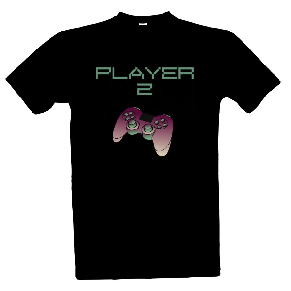 Tričko s potiskem Player 2